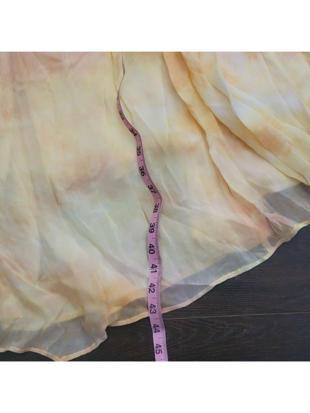 Free People Yellow Off-Shoulder Floral Maxi Dress - Picture 8 of 9